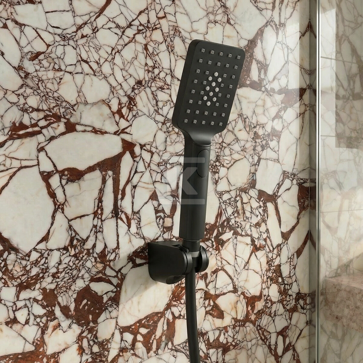 Bateria natryskowa ALITA ścienna z - BVA_741D